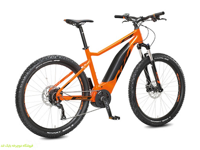 دوچرخه نارنجی رنگ